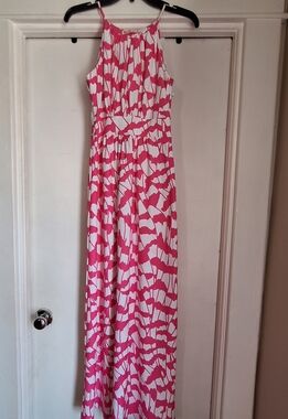 Jude Connally Mia Halter Maxi Dress. Sz Small